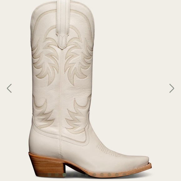 Annie Tecovas Bone white boots - Picture 3 of 4